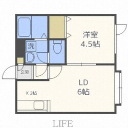 ベストハウス月寒の物件間取画像